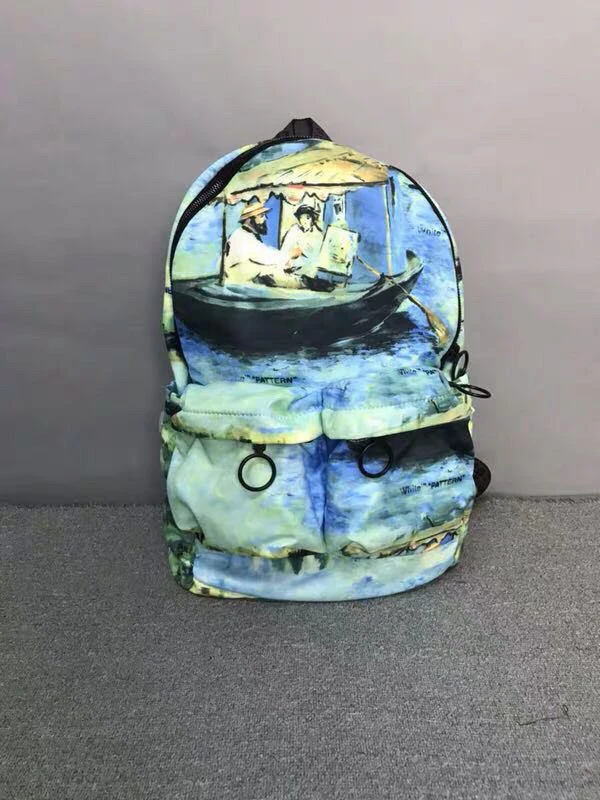 

Best Quality of Monet Painting Printed Impressionism Style Women Men Unisex Backpack Bags Hiphop Streetwear Men Bags Backpack