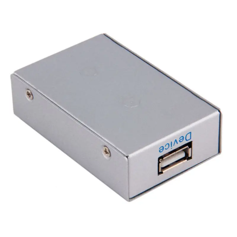 2 Ports USB 2.0 Auto Sharing Switch Hub Splitter Selector Switcher for Printer Scanner PC Computer Peripherals 2 Ports USB 2.0 Auto Sharing Switch Hub Splitter Selector Switcher for Printer Scanner PC Computer Peripherals
