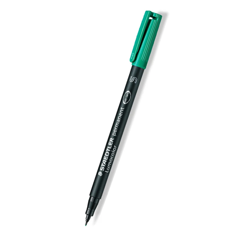 Permanent Marker Pen Marker Pens Permanent Marker Permanent Markers Paint Marker Pen Markers Pen Art Markers Paint Pen Art Marker Pen STAEDTLER 313s Permanent Marker Pen Waterproof Oil Paint Fine Tip Wallet Black Blue Green Red Draw for CD Graffiti Metal Glass