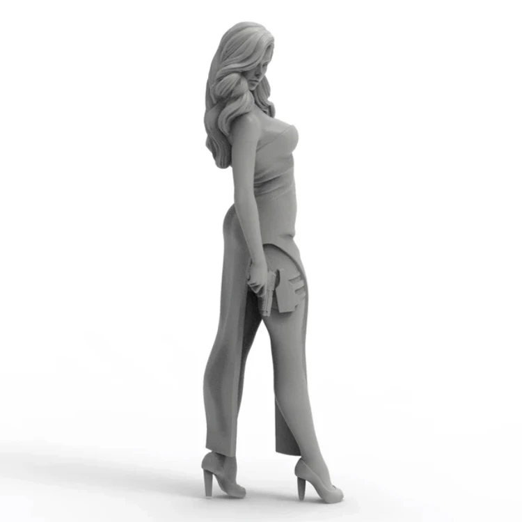 1/24, Xandra, девушки в действии, Смола Модель фигуры, GK, в разобранном и неокрашенном комплекте