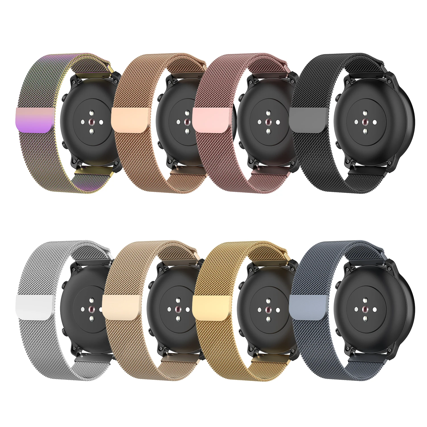 22 мм Миланский ремешок для Amazfit GTR 47 мм сменный ремешок для huawei watch GT Active/Honor watch Magic/Sumsung gear S3