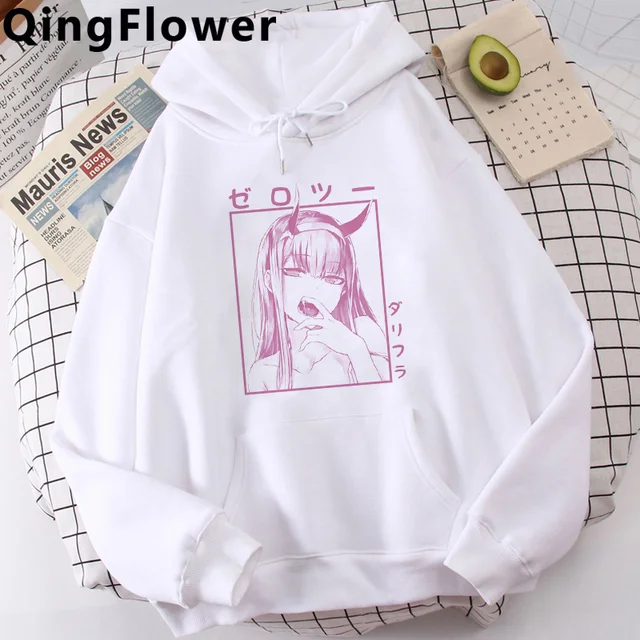 Zero Two Anime Darling In The Franxx Hoodie 1