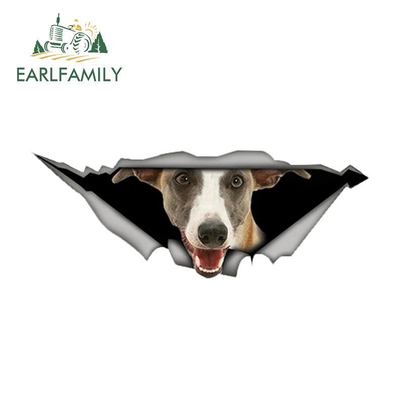 EARLFAMILY 13 см x 5 забавная наклейка для автомобиля рваная металлическая