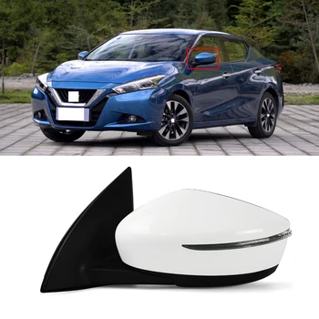 

CAPQX 3/5/7wire For Nissan Bluebird 2015-2019 Side Mirror Rearview Rear View Mirror Outside Door Mirror Reverse Mirror Assembly