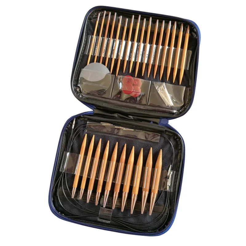 #Special Offers Knitting Needles Set 13 Sizes Interchangeable Circular Bamboo Crochet Hook Sweater Sewing Needle Weaving DIY Knitting Tools Kit #Special Offers Knitting Needles Set 13 Sizes Interchangeable Circular Bamboo Crochet Hook Sweater Sewing Needle Weaving DIY Knitting Tools Kit