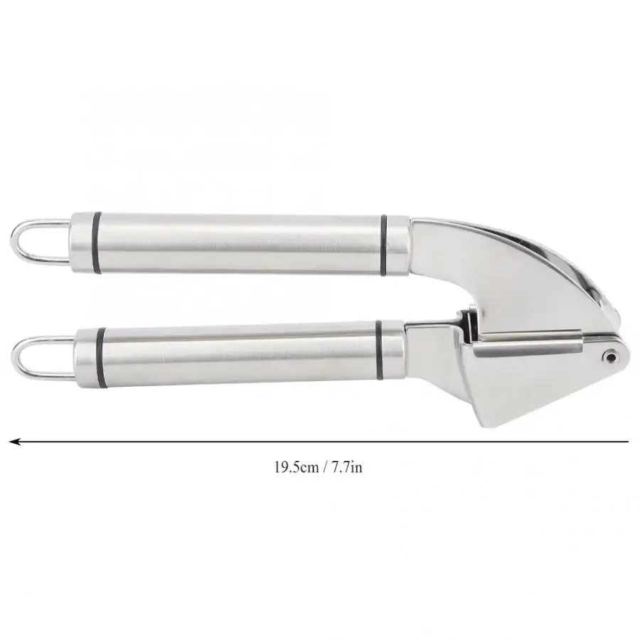 Kitchen Stainless Steel Garlic Press Professional Ginger Press Garlic Mincer Crusher Home Use Garlic Crusher