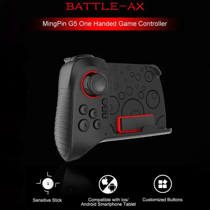G5 с одной рукой беспроводной Bluetooth геймпад мобильный Видео игровой контроллер Джойстик