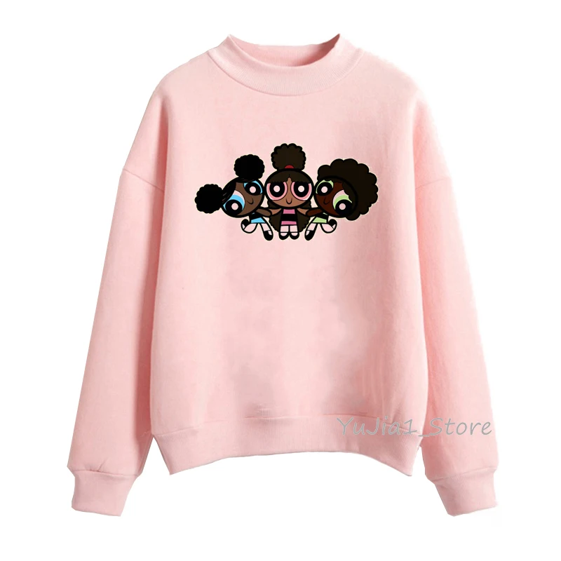 Y11102P Vogue the melanin bunch толстовки женские черные девушки лучшие друзья ТВ шоу уличная забавная графическая толстовка с капюшоном женская одежда - Цвет: Y11102P