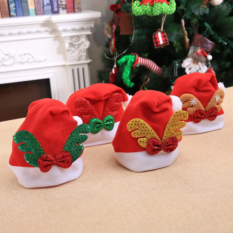 Gorro Navidad тканевые Детские Рождественские шапки, Рождественская шапка для детей