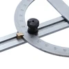 10-170  Angle Gauge Tools Stainless Steel Caliper Measuring Tools Stainless Steel Adjustable Angle Protractor 2