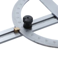 10-170  Angle Gauge Tools Stainless Steel Caliper Measuring Tools Stainless Steel Adjustable Angle Protractor 2