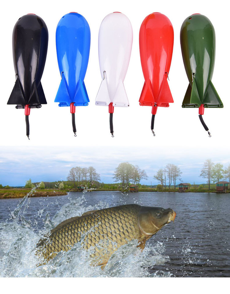 PRO BEROS Fishing Spomb Rockets Spod Tackle Feeders Pellet Rocket Feeder Float Bait Holder Maker Tackle Outdoor Tool Accessories