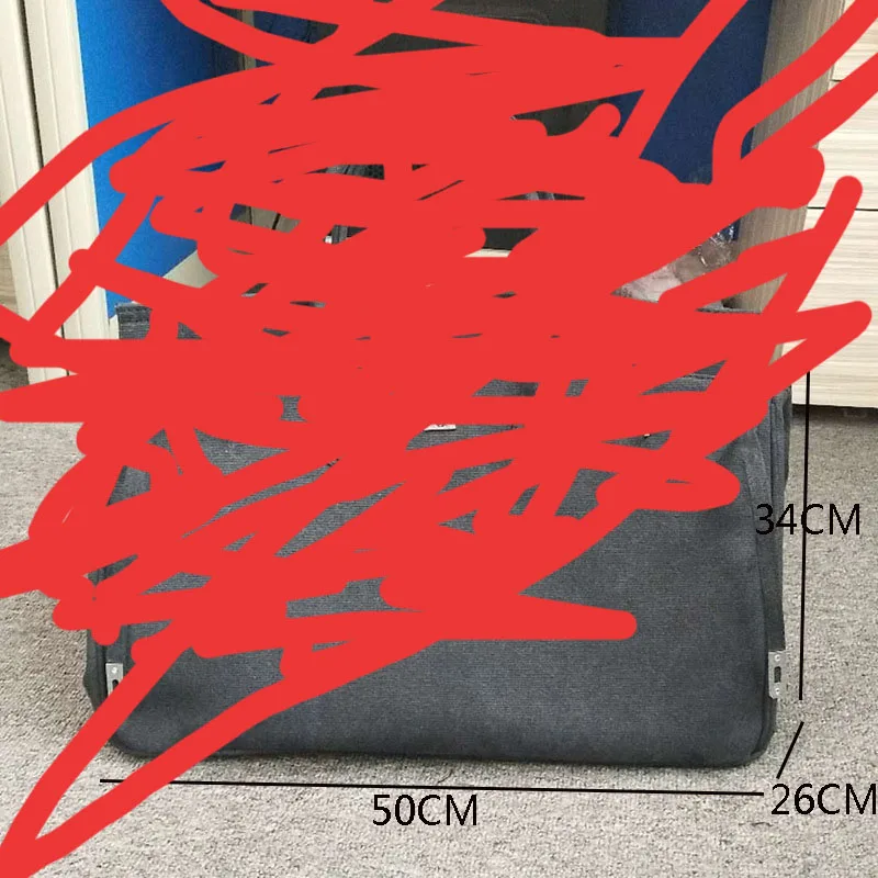 black50CM TIYINOEuropean Модный классический популярный логотип зелено-армейский брезентовый мешок Персонализированная граффити сумка через плечо - Цвет: black50CM