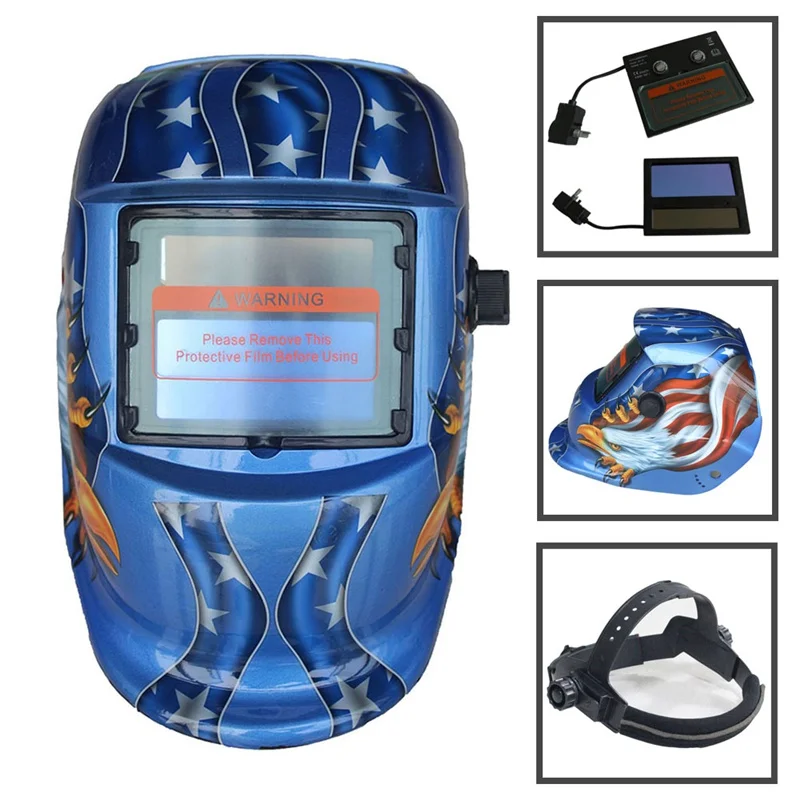 Special  Skull Solar Auto Darkening MMA Electric Welding Mask/Helmet/welder Cap/Welding Lens for Welding Mac
