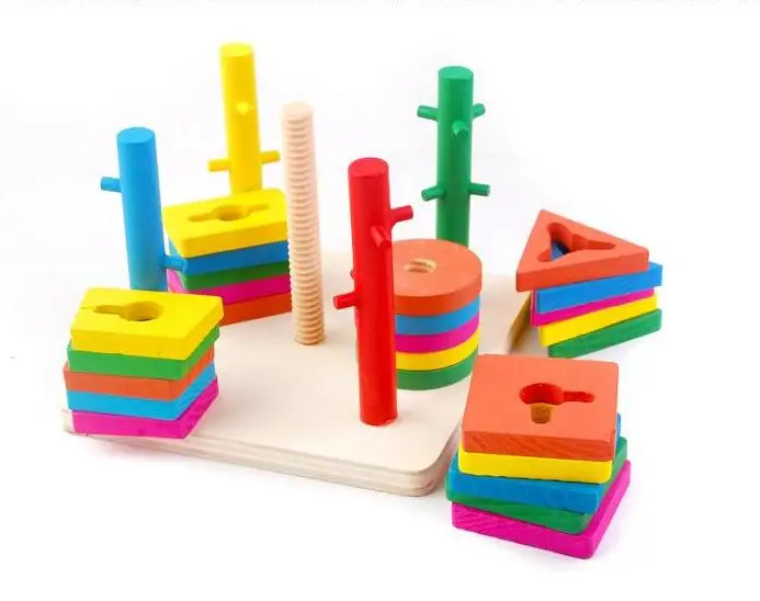 Wooden Color Super Columns Suit 6