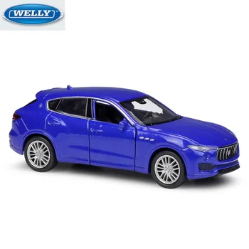 

WELLY Diecasts & Toy Vehicles 1:36 MASERT Levante Simulation Alloy Car Model Pull Back Car Toy and Gifts for Kids Free Shipping