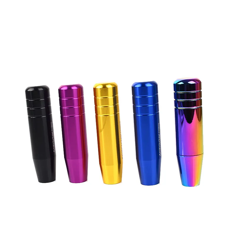 Car Racing Styling Aluminum Gear Shift Knob Manual Transmission Shifter Lever Knob Gear 13CM car shift knob