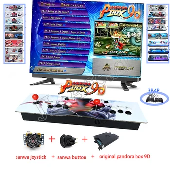 

Pandora's Box 9D 2500 Arcade Game Console for TV PC PS3 Monitor Support HDMI VGA USB with Pause Pandora Video Arcade Machine