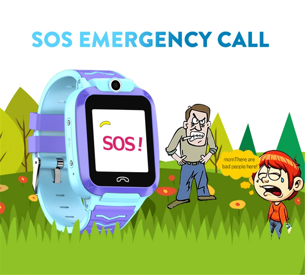  Q51 4G Kids Smart Watch IP67 Waterproof Watch Video Call Phone SOS Call Smartwatch Kid Chilren's Sm