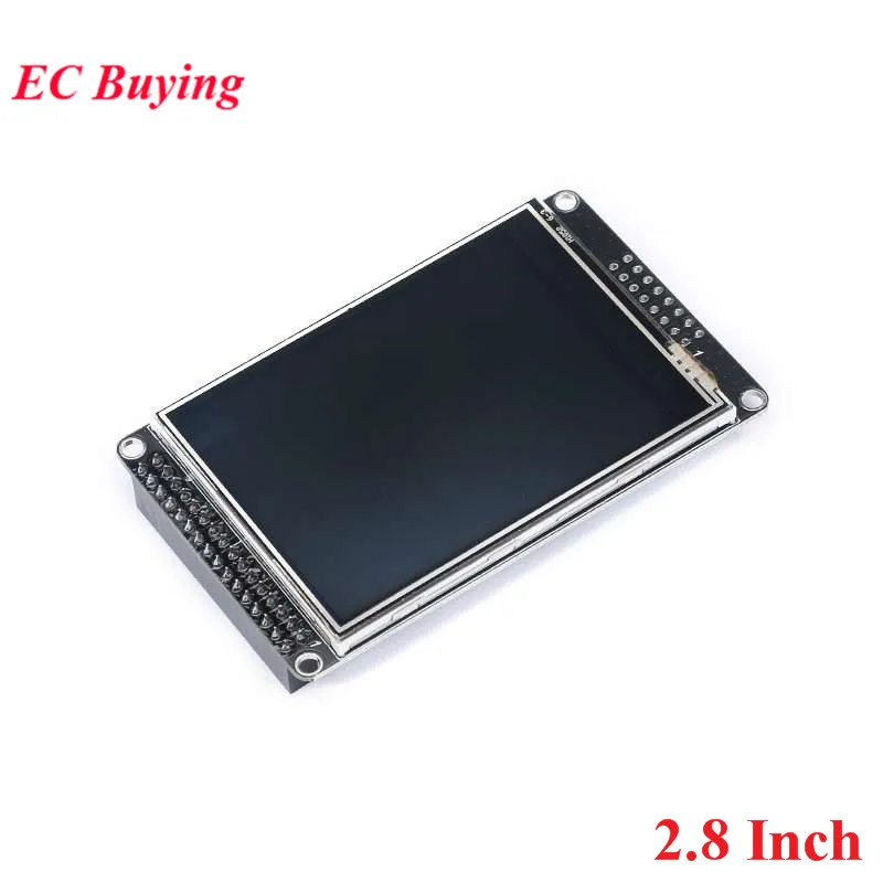 2.8 inch 2,8/3,2 дюймов 16 бит TFT экран ЖК-дисплей модуль привода ILI9341 240x320 параллельный порт/последовательный порт SPI с резистивным сенсорным - Цвет: 2.8 inch