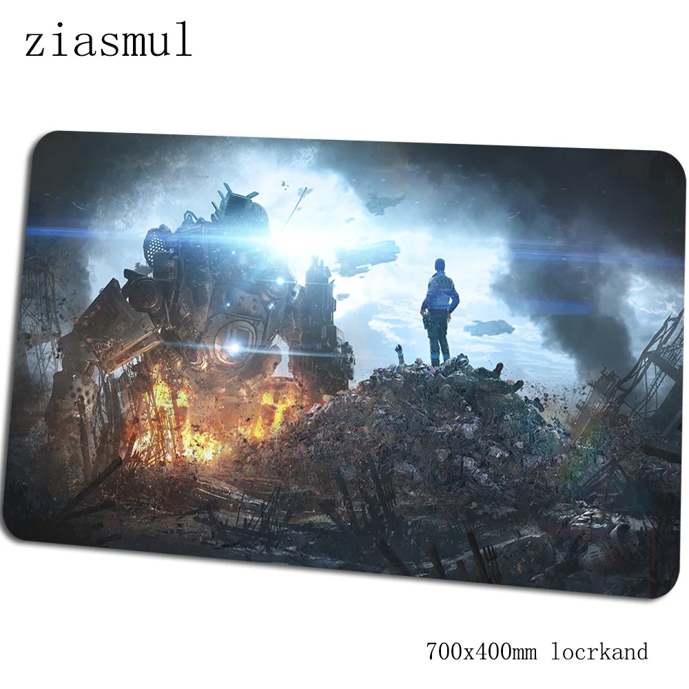 Коврик для мыши titanfall, компьютерный коврик 70x40 см, игровой коврик для мыши, большая гелевая клавиатура со встроенной мышью, игровой ПК, геймерский стол - Цвет: Size 700x400x2mm