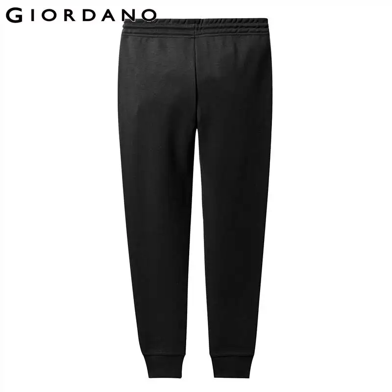 Giordano/Женские Брюки с карманами на молнии, хлопковые джоггеры с эластичным поясом, трикотажные брюки, Pantalones Mujer Spodnie Damskie 05419147