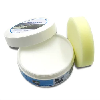

Multi-Purpose Leather Water-free Cleaning Paste Cream with Sponge Refurbish Cleaner for Leather Sofa Shoes Bag Household Item