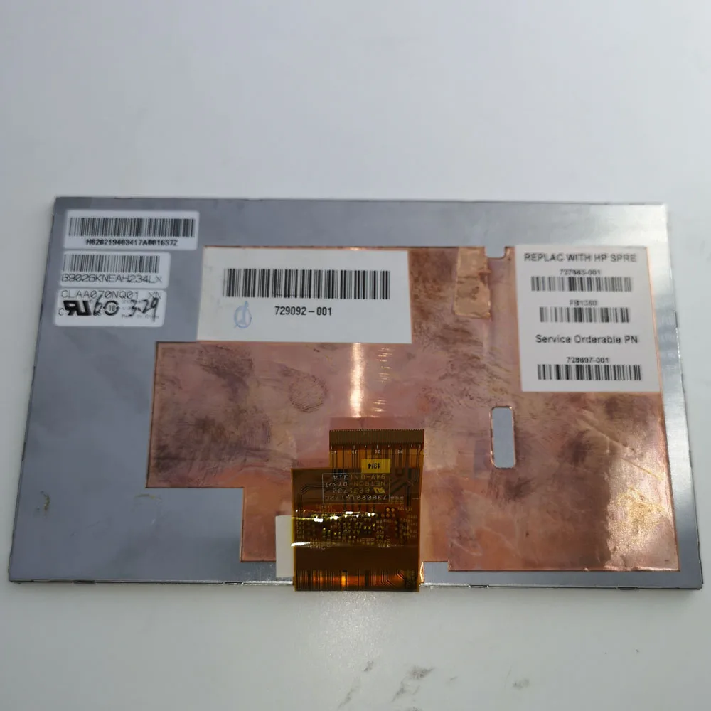 

Детали экрана ЖК-дисплея 7 дюймов для Toshiba AT7-A
