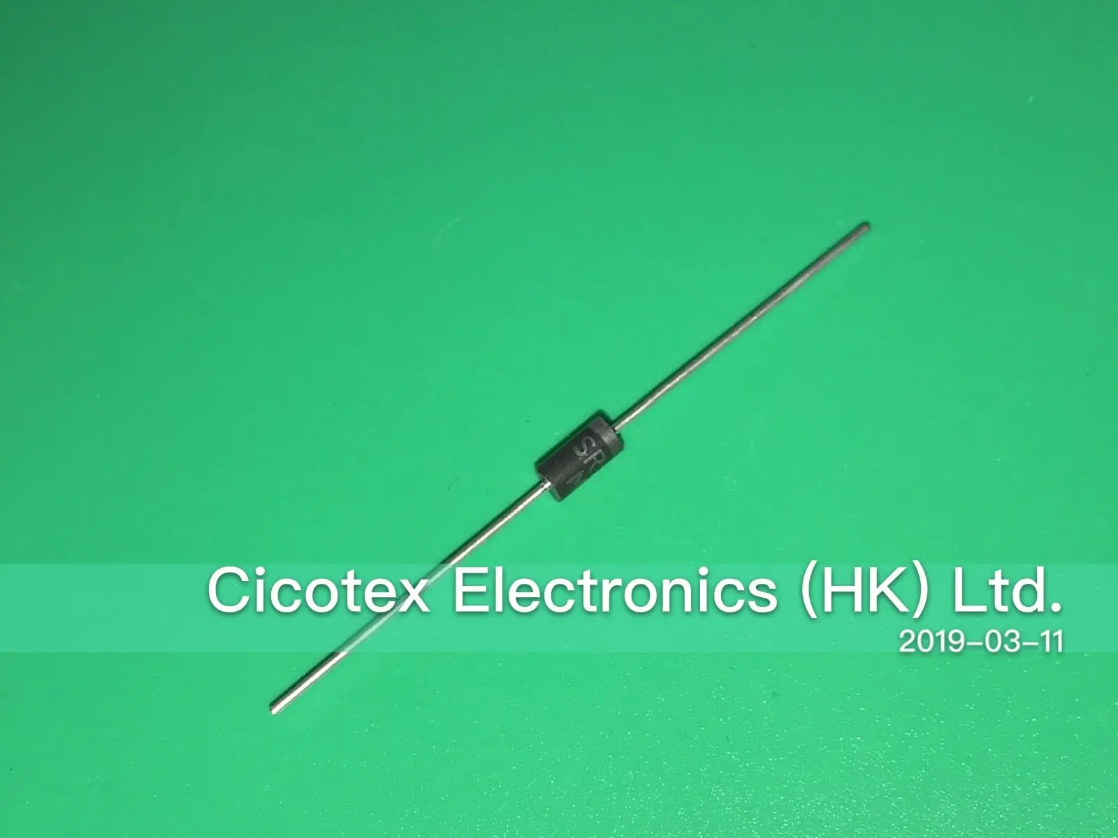 50 шт./лот SR2100 2A 100V DO-15 2100 с барьером Шоттки Выпрямители Диоды для подавления