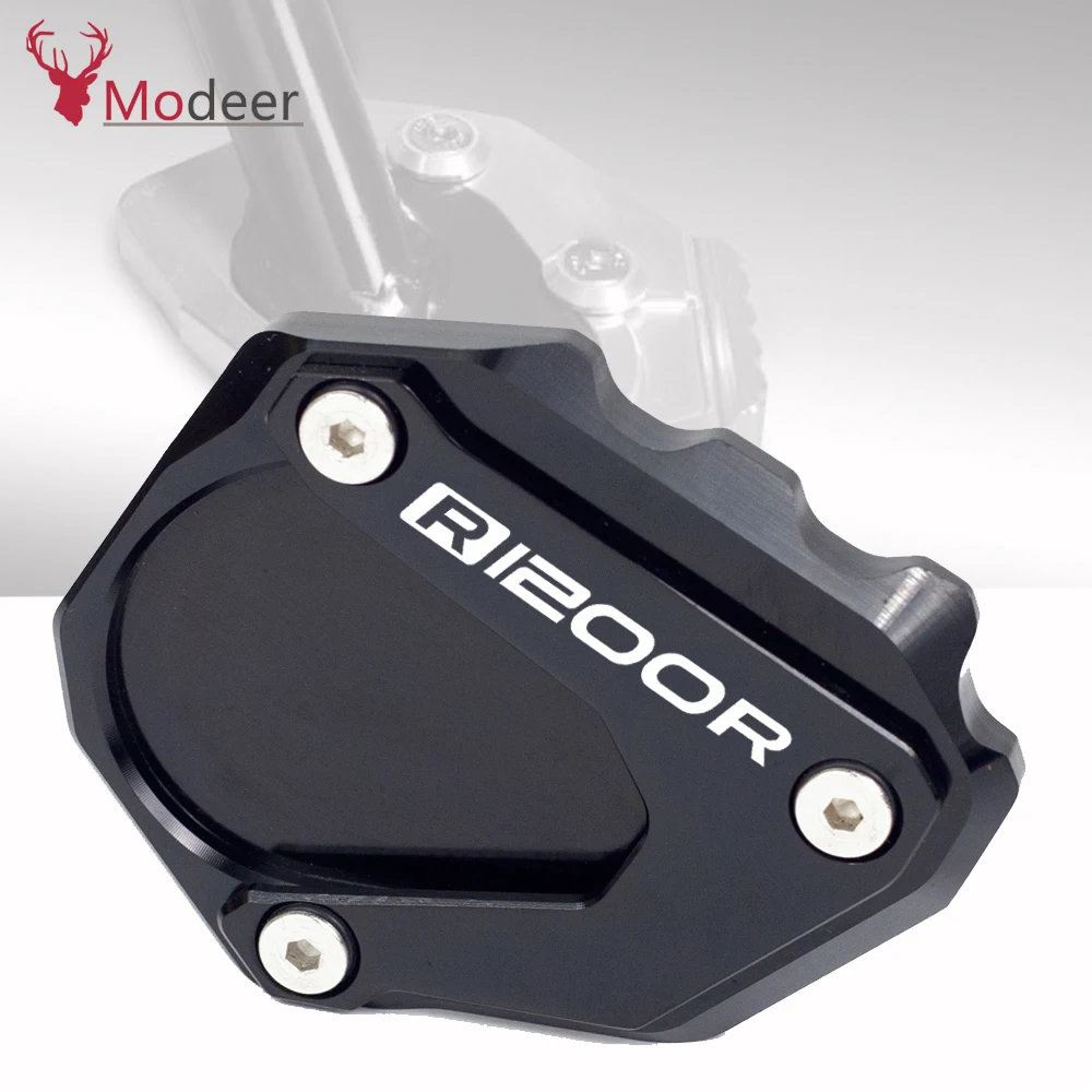 

For BMW R1200R R 1200R 1200 R 2006-2014 2013 2012 2011 2010 CNC Motorcycle Accessories Kickstand Foot Side Stand Extension Pad