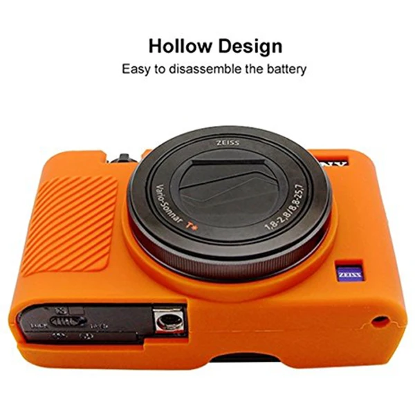 PULUZ мягкий силиконовый защитный чехол для sony RX100 III/IV/V
