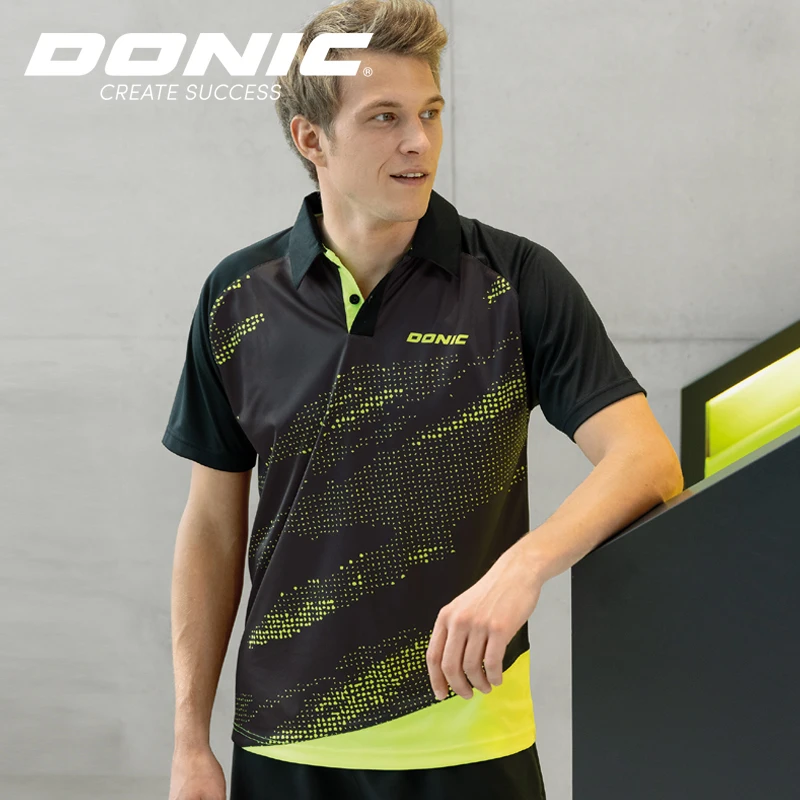 new!! 83601 Donic Table Tennis Legacy T-Shirt Sale 