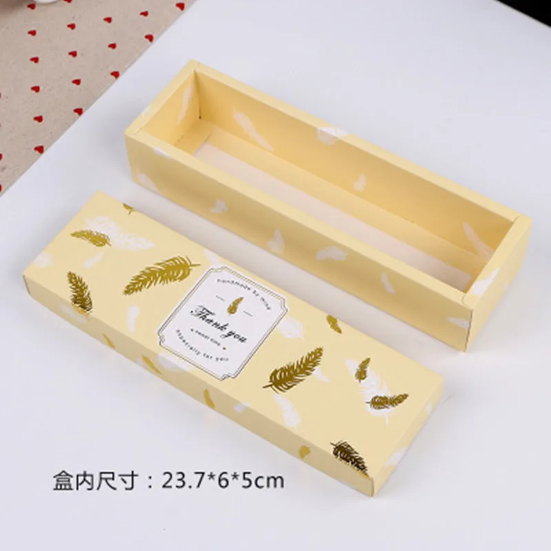 Креативный Фламинго Подарочная коробка Мраморная Бумага Сумка Nougat печенье Tote сумки Свадебные шоколадный торт упаковка бумага украшение для вечеринок