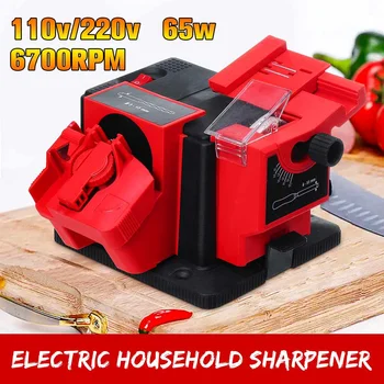 

Electric Knife Sharpener Multi Function Household Tool Drill Bit Kitchen Sharpening Machine Knife Scissor Chisel Planer Blade