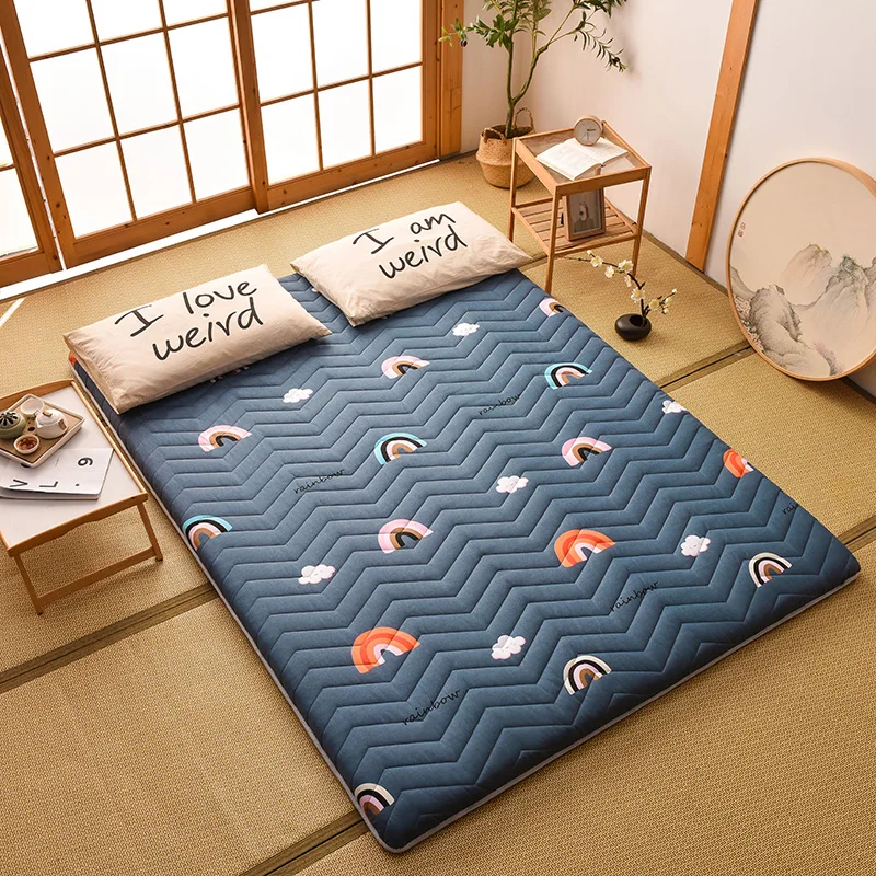 

Non-slip padded mattress soft cushion folding floor sleeping mat lazy bed floor bunk household mat moisture-proof mat