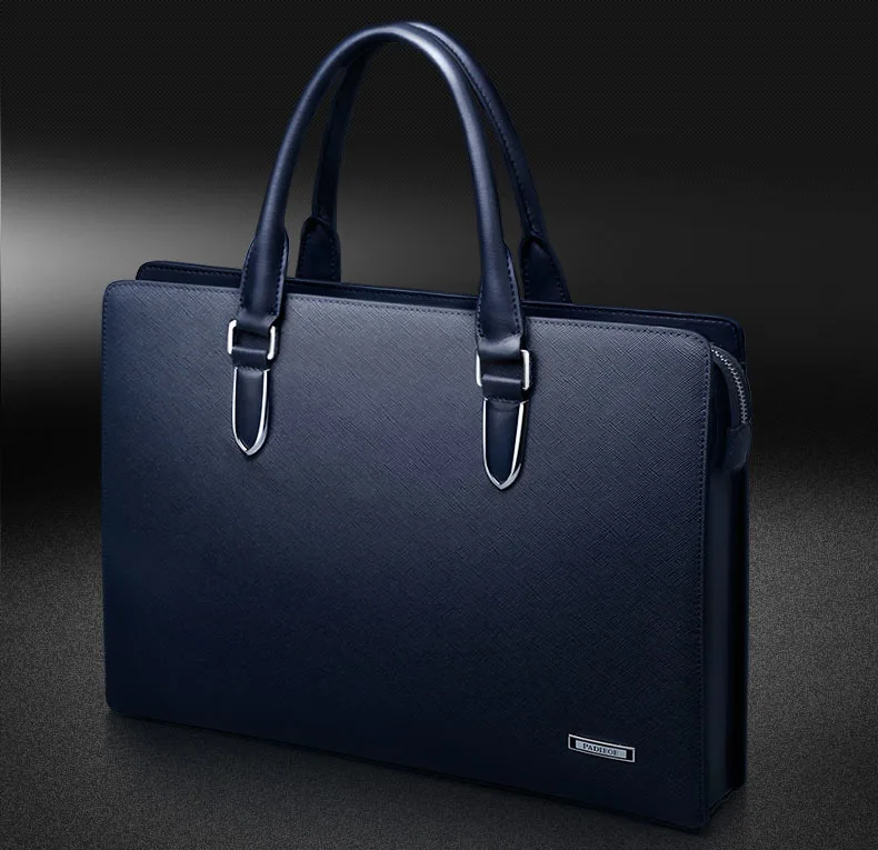 Кожаный портфель, дизайнерская мужская деловая сумочка, сумка для ноутбука портфель, Офисная сумка