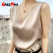 Женские черные блузки летняя Элегантная туника винтажная офисная размера плюс шелковая атласная блузка базовые Шифоновые Топы рубашка 2021 для женщин Женские черные блузки летняя Элегантная туника винтажная офисная размера плюс шелковая атласная блузка базовые Шифоновые Топы рубашка 2021 для женщин