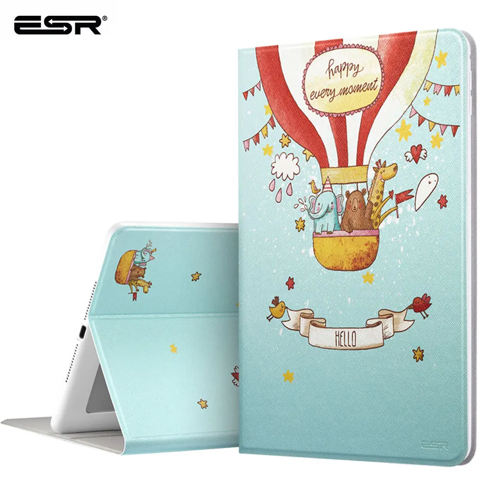 Чехол ESR для iPad Mini 4 9 7 2015 чехол книжка с мультиугольной подставкой умный милые