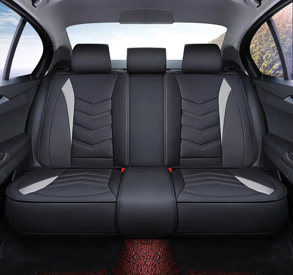 new arrival Car seat cushion pillows universal general all-inclusive super-fibre pu leather car seats support