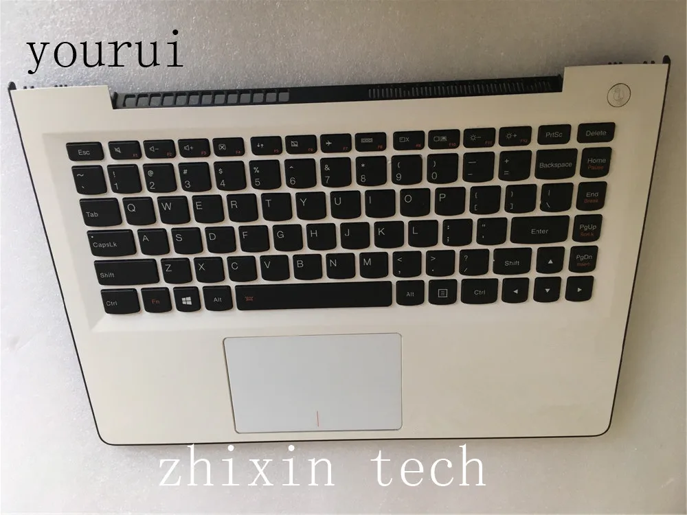 Чехол yourui для ноутбука lenovo U31-70, чехол для ноутбука с сенсорной панелью, белая оболочка NBX0001RC00