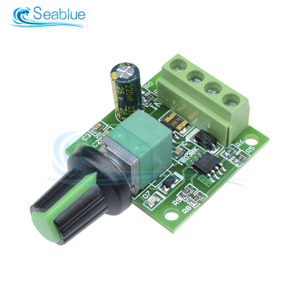 DC 1.8V 3V 5V 6V 12V 2A 30W PWM Motor Speed Controller Low Voltage Motor Speed Control Switch PWM Adjustable Drive Module for Dc Motor Speed Controller,Motor Speed Controller,Electric Motor Speed Controller