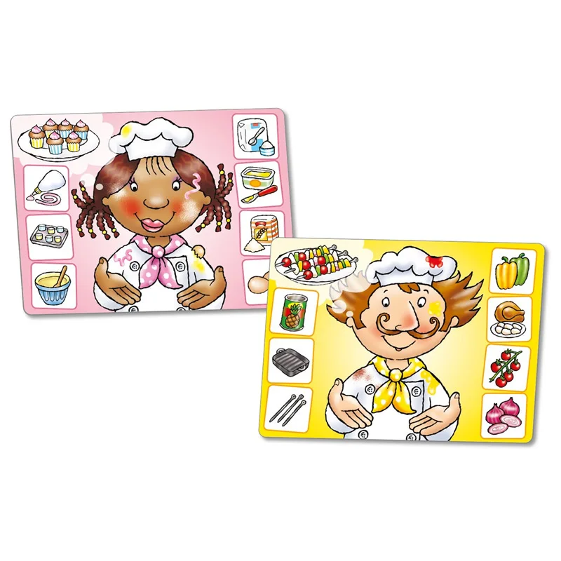 

The United Kingdom Orchard Toys Board Game Crazy Chefs Crazy Chef CHILDREN'S Toy Game Educational Early Childhood