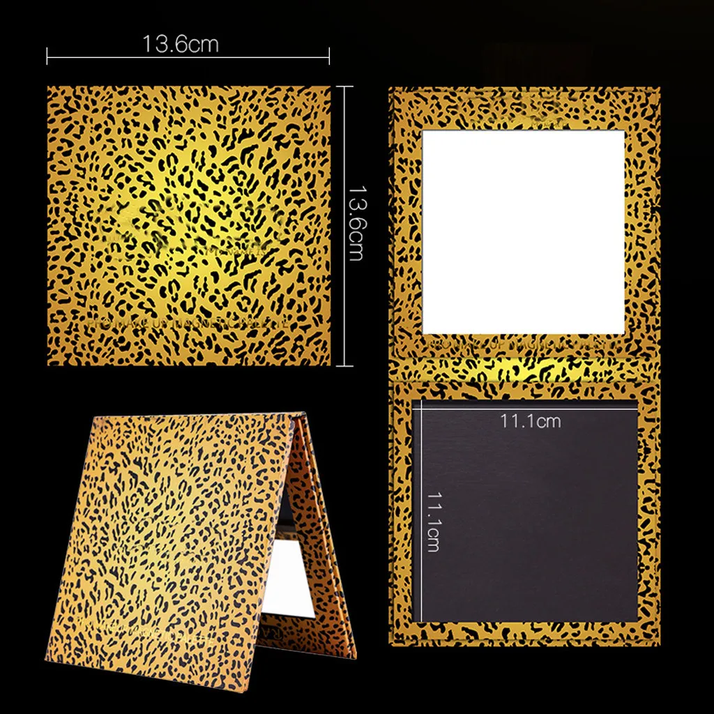 New Empty Magnetic Eyeshadow Tray Makeup Pad Leopard print magnet Large DIY Palette Make up Shimmer Eye Shadow Powder 10.5