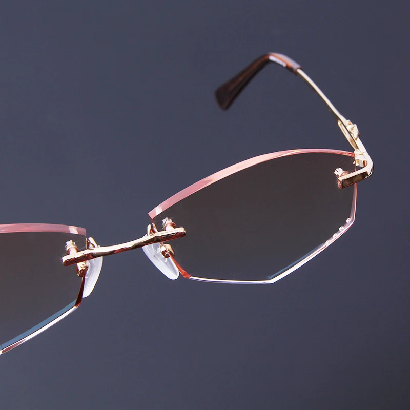 Gafas de lectura a la moda para mujer, lentes ópticas para leer