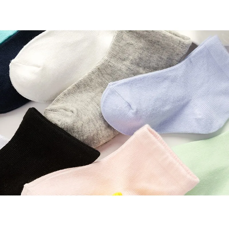 5Pairs/lot Infant Baby Socks Autumn soft Baby Socks for Girls Cotton Newborn Boy Toddler Socks Baby Clothes Accessories