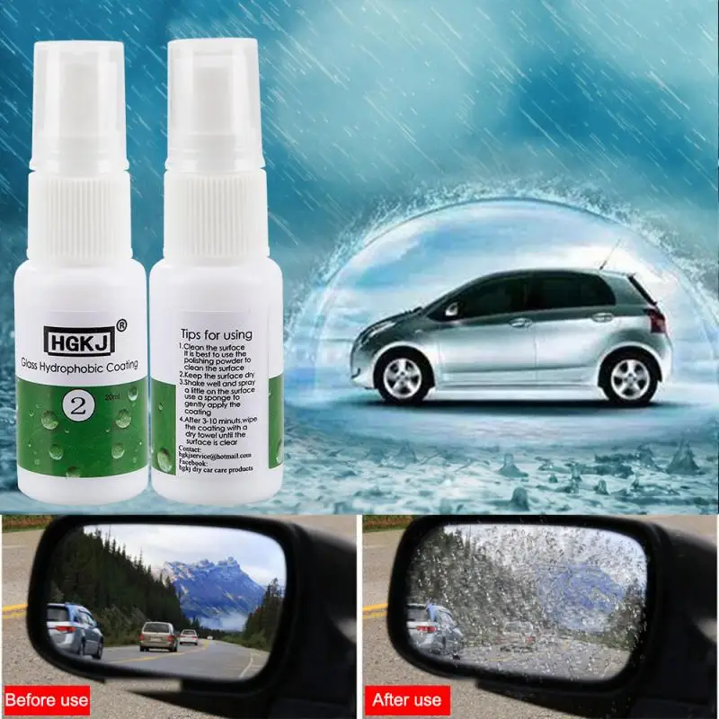 HGKJ 2 20ml автомобильное водонепроницаемое нано гидрофобное покрытие очиститель