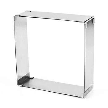 

15-28CM Adjustable Stainless Steel Cake Square Mold Chocolate Mousse Ring Baking Accessories Cake Decorating Tools