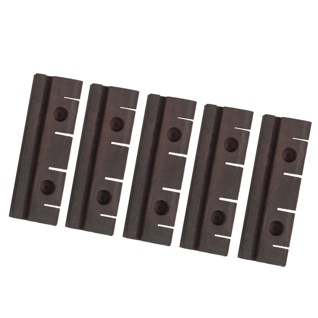 5pcs/set Ukulele Replacement Bridge Fit 4 String Guitar Ukulele