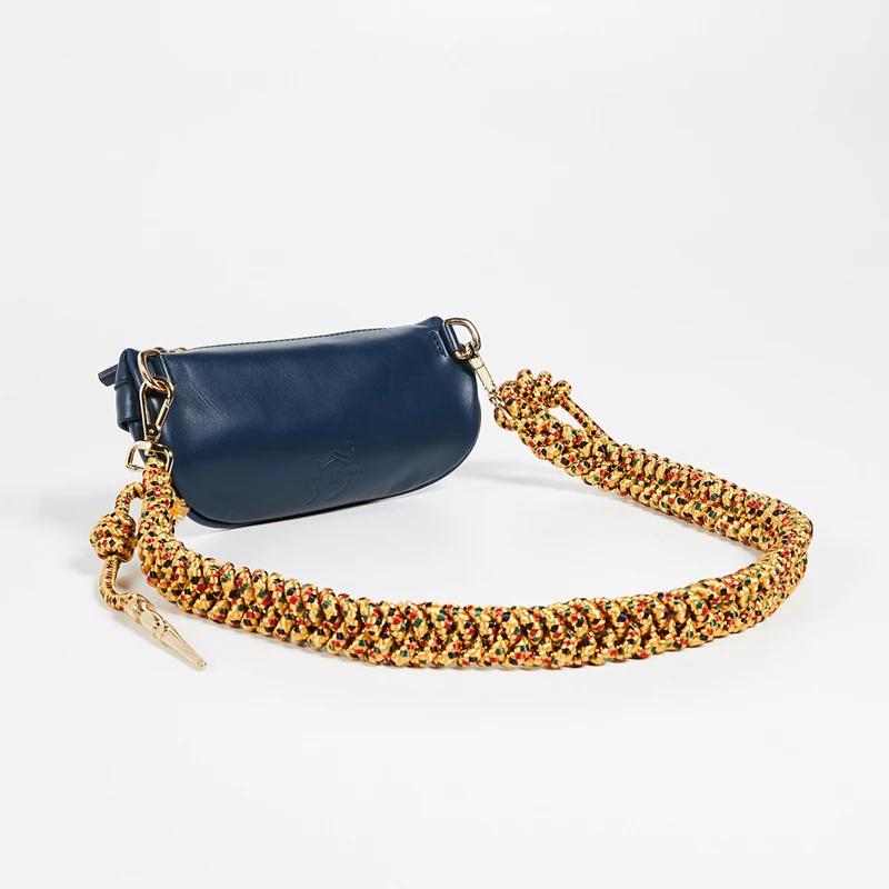 Waist Bags Belt Bag Women Pu Chest Bag Thread Fashion Fall Winter Textured Messenger Bag Color Luxury Waist Bag for Women Q