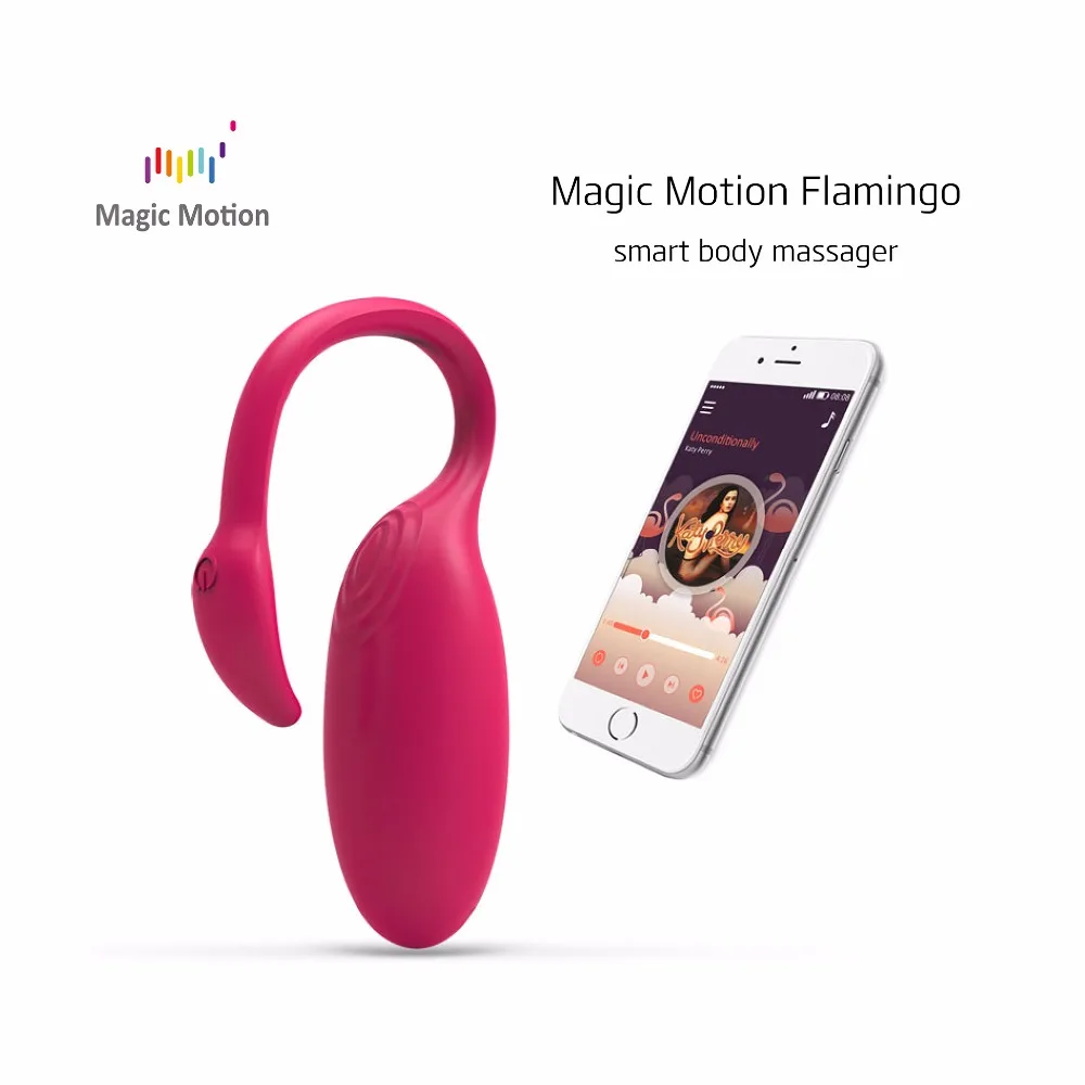 Online Magic Motion Smart APP Bluetooth Vibrator Sex Toy for Woman Remote Control Flamingo Clitoris G spot Stimulator Vagina Massager
